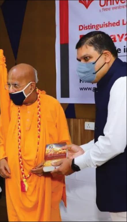 Sadhu Anand Swarup Das, Mahant Shri,, BAPS, Swaminarayan Akshardham, Gandhinagar, January 12, 2020, Gopal Krishna Goswami Maharaj