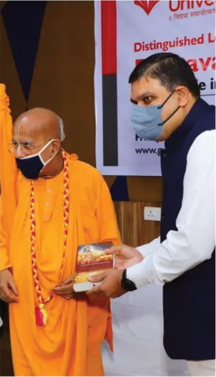Sadhu Anand Swarup Das, Mahant Shri,, BAPS, Swaminarayan Akshardham, Gandhinagar, January 12, 2020, Gopal Krishna Goswami Maharaj